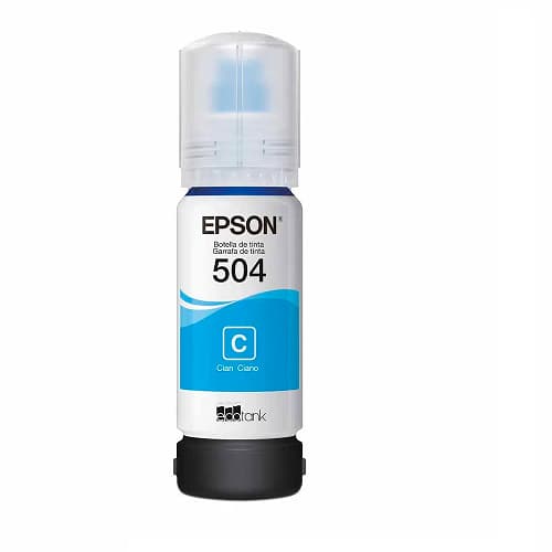 TINTA EPSON T504 CYAN