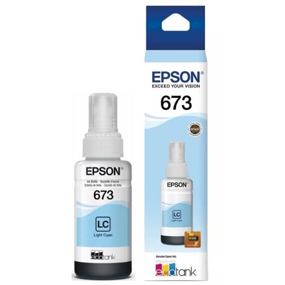 TINTAS EPSON T673 CYAN CLARO