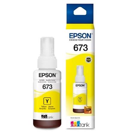 TINTA EPSON T673 AMARILLO