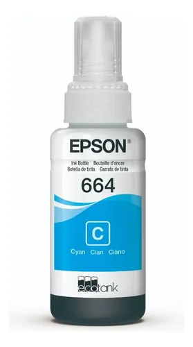 TINTA EPSON 664 CYAN