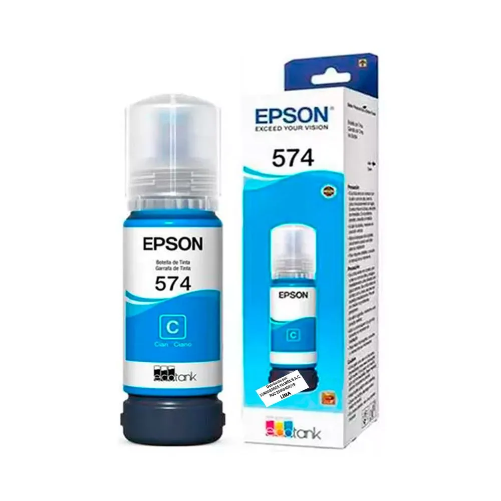 TINTA EPSON T574 CYAN