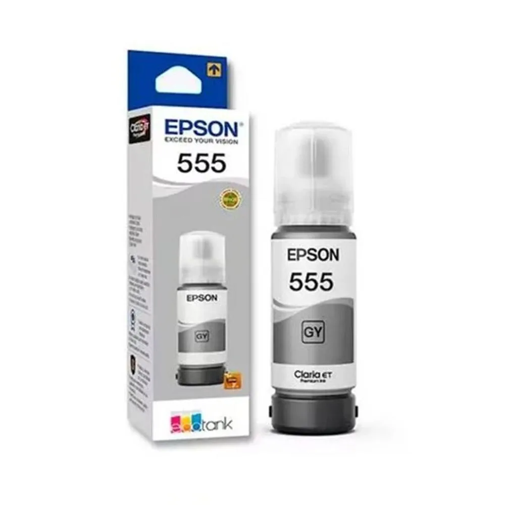 TINTA EPSON T555 GRIS