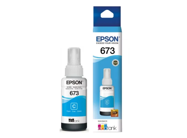 TINTA EPSON T673 CYAN