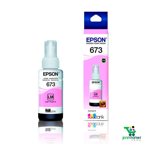 TINTA EPSON T673 MAGENTA CLARO