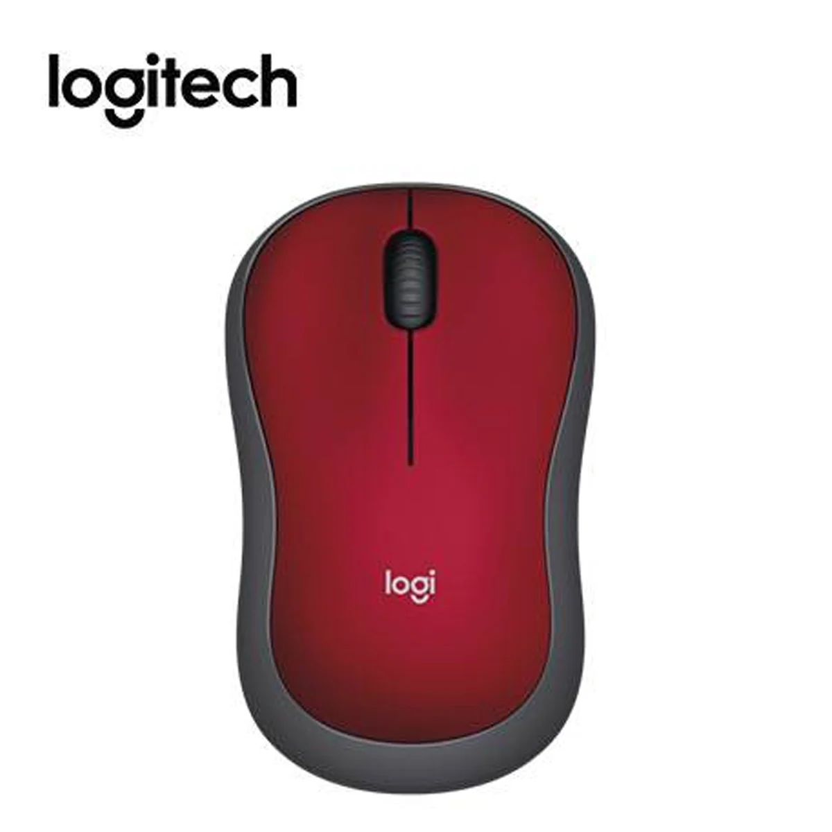 MOUSE LOGITECH M185 INALAMBRICO RED